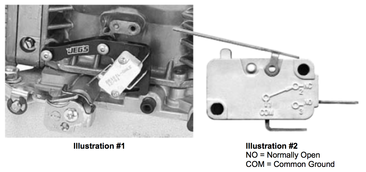 16500 Installation Instructions for Nitrous Switch